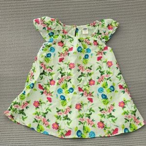 👶🏼 4/$10 6-12 month Old Navy dress baby infant sundress flowers capsleeve